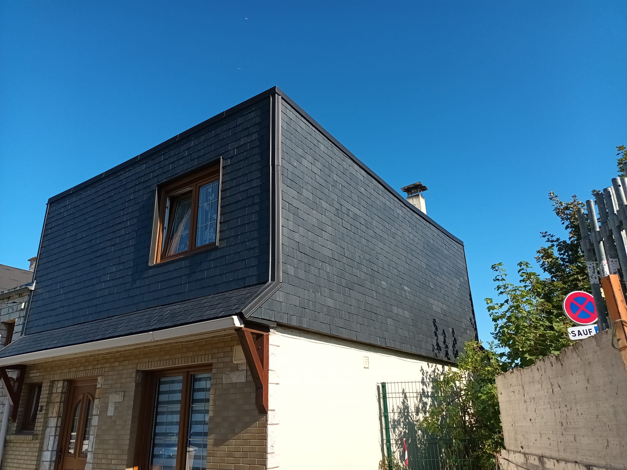 Rénovation de toiture en ardoises à Dunkerque